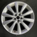 19" XF 10 , 19x8.5, 10 spoke, , funnel spoke Original OEM Wheel Rim - SILVER - Additional View