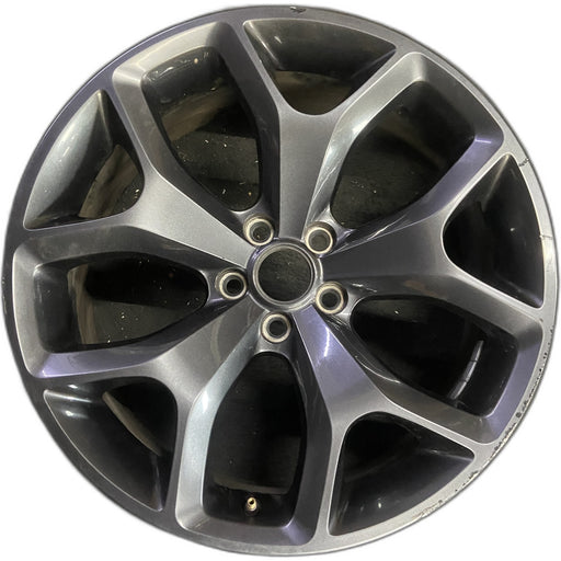 20" CHALLENGER 15-17 20x8 , 5 Y spoke, with pockets Original OEM Wheel Rim - - Front View