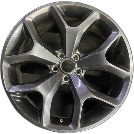 20" CHALLENGER 15-17 20x8 , 5 Y spoke, with pockets Original OEM Wheel Rim - - Front View