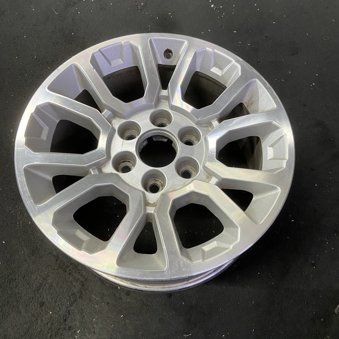 18" YUKON 15-20 18x8.5, Original OEM Wheel Rim - MACHINED SILVER - View 8