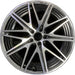 20" MERCEDES C-CLASS 23-24 206 Type , 20x8 , accents Original OEM Wheel Rim - - Front View