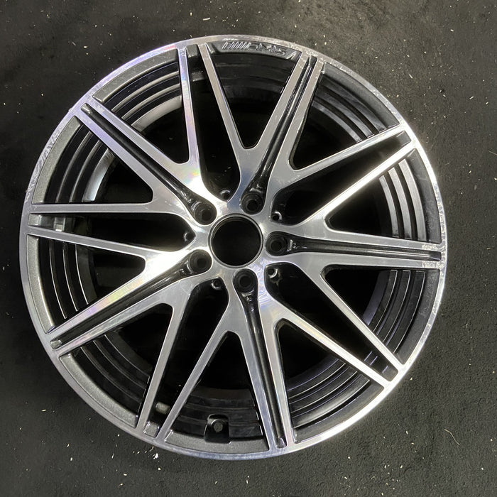 20" MERCEDES C-CLASS 23-24 206 Type , 20x8 , accents Original OEM Wheel Rim - - Additional View