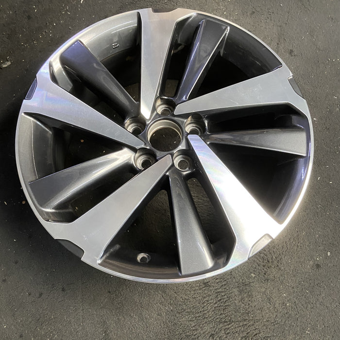 18" NX300 18-21 18x7.5 , , angled spoke Original OEM Wheel Rim - MACHINED - View 7