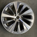 19" LS500 18-24 , 19x8, , swept spoke Original OEM Wheel Rim - MACHINED CHARCOAL - Additional View