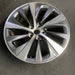 19" LS500 18-24 , 19x8, , swept spoke Original OEM Wheel Rim - MACHINED CHARCOAL - View 7
