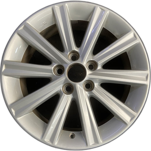 17" CAMRY 12-14 17x7 , 10 spoke, straight spoke Original OEM Wheel Rim - Front View