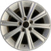 17" CAMRY 12-14 17x7 , 10 spoke, straight spoke Original OEM Wheel Rim - Front View