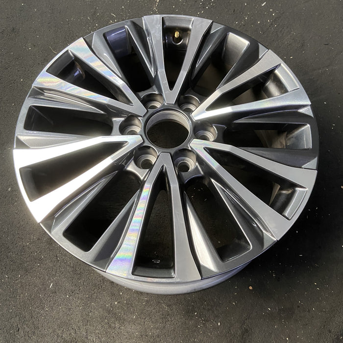 20" LEXUS LX600 22-26 20x8 Original OEM Wheel Rim - MACHINED CHARCOAL - View 8