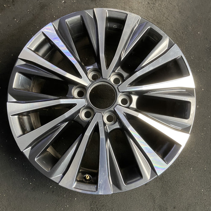 20" LEXUS LX600 22-26 20x8 Original OEM Wheel Rim - MACHINED CHARCOAL - Additional View
