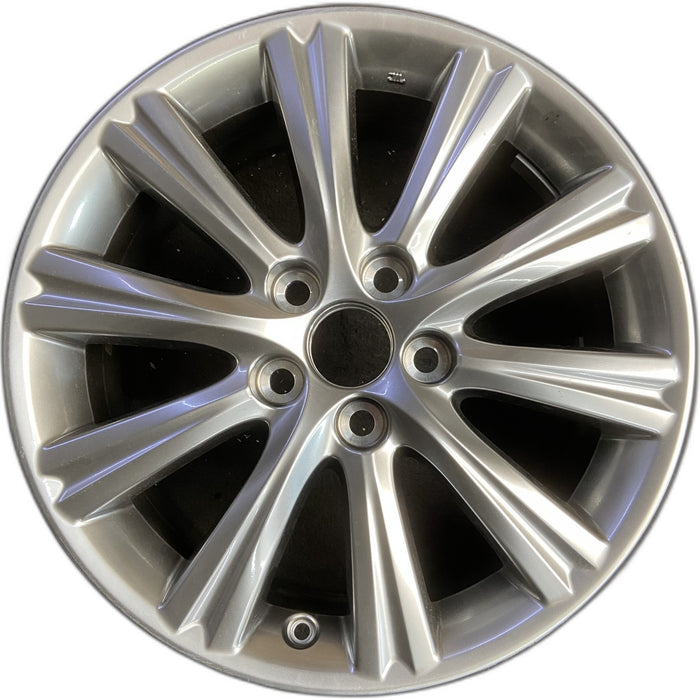 17" LEXUS ES350 07-09 17x7 , 10 spoke Original OEM Wheel Rim - Front View