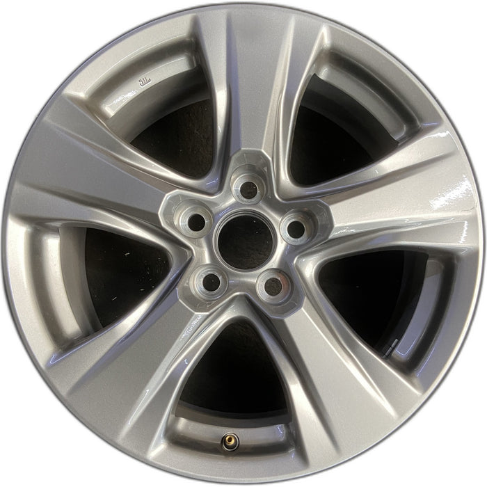 17" RAV4 19-25 17x7, alloy , Original OEM Wheel Rim - SILVER - Front View