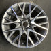 19" LEXUS RC200T 16-17 19x9 , 20 spoke Original OEM Wheel Rim - MACHINED GREY - Additional View