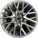 19" LEXUS RC200T 16-17 19x9 , 20 spoke Original OEM Wheel Rim - MACHINED GREY - Front View