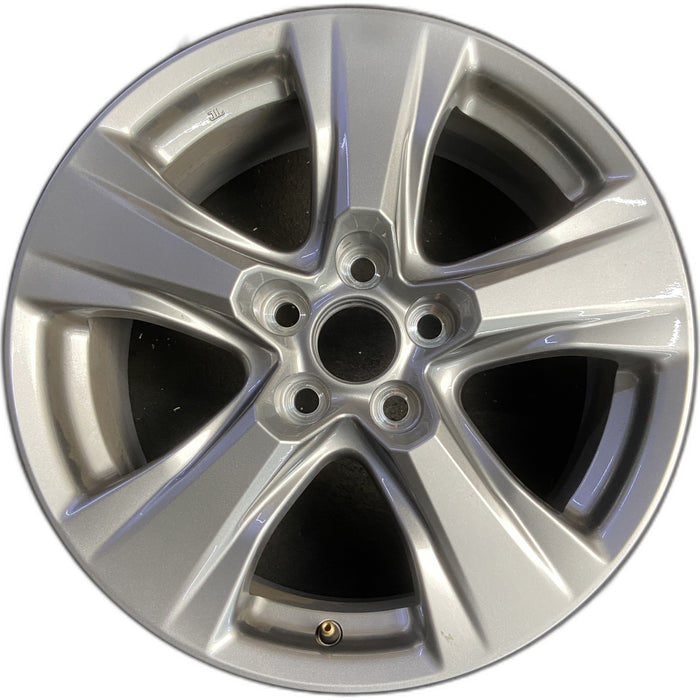 17" RAV4 19-25 17x7, alloy , Original OEM Wheel Rim - SILVER - Front View
