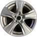 17" RAV4 19-25 17x7, alloy , Original OEM Wheel Rim - SILVER - Front View
