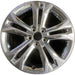 18" SIENNA 21 18x7.5 Original OEM Wheel Rim - CHROME - Front View
