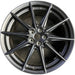 18" BR-Z 24-25 18x7.5 , Original OEM Wheel Rim - CHARCOAL - Front View