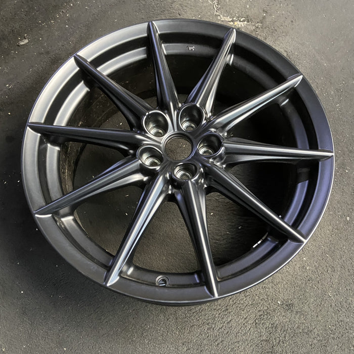 18" BR-Z 24-25 18x7.5 , Original OEM Wheel Rim - CHARCOAL - View 7