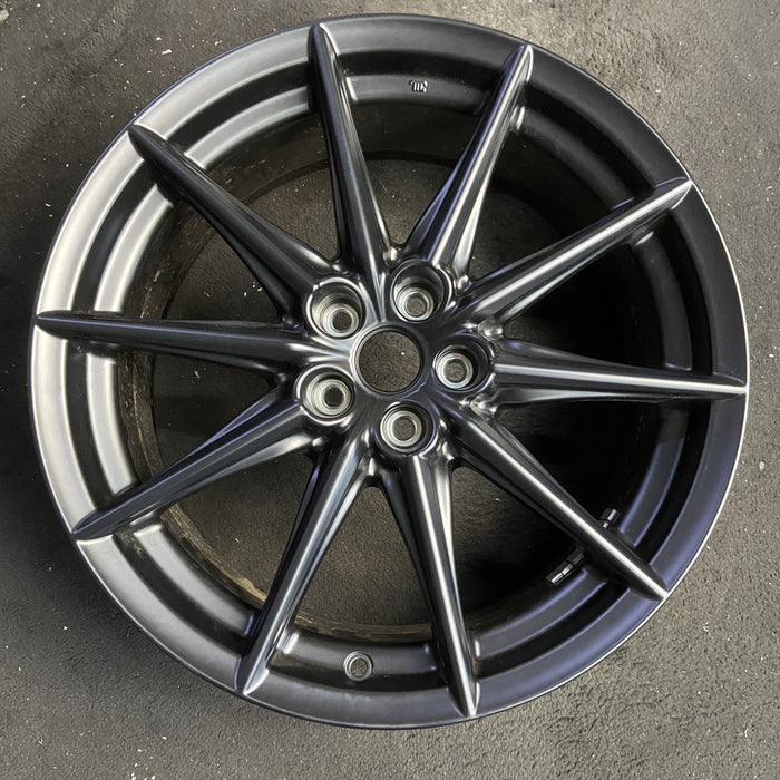 18" BR-Z 24-25 18x7.5 , Original OEM Wheel Rim - CHARCOAL - Additional View