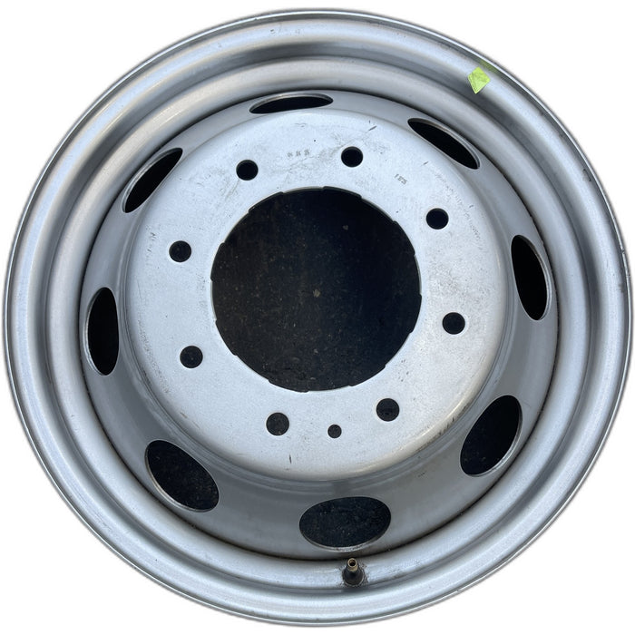 18" SIERRA 3500 PICKUP 24 DRW, 18x6.5, rear, inner Original OEM Wheel Rim - - Front View
