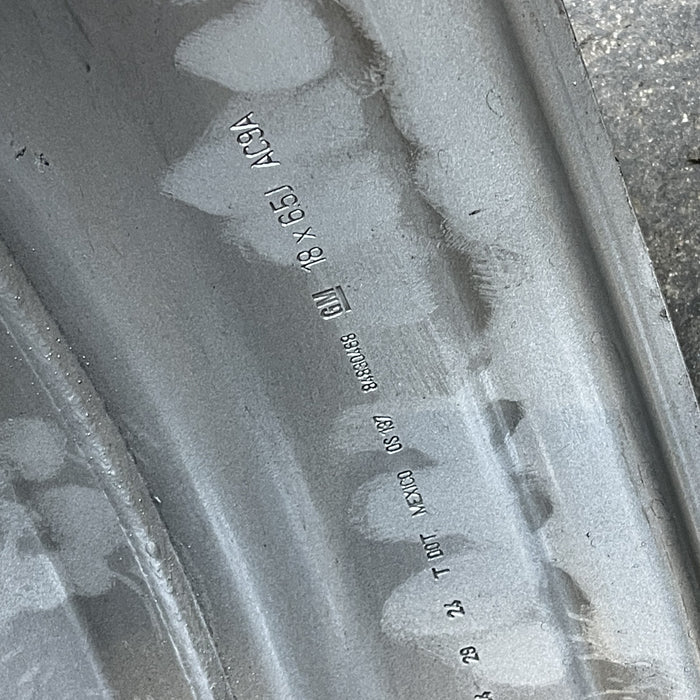 18" SIERRA 3500 PICKUP 24 DRW, 18x6.5, rear, inner Original OEM Wheel Rim - - View 9