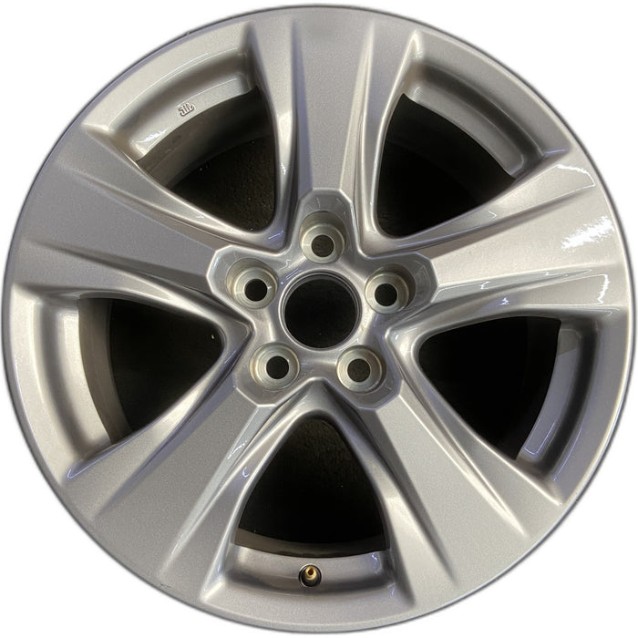 17" RAV4 19-25 17x7, alloy , Original OEM Wheel Rim - SILVER - Front View