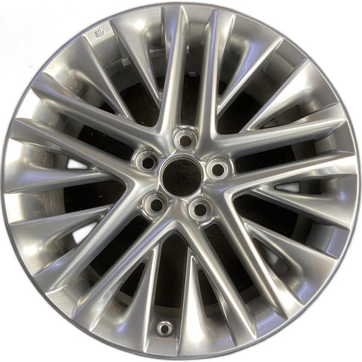 18" LEXUS ES350 13-15 18x7.5 Original OEM Wheel Rim - Front View