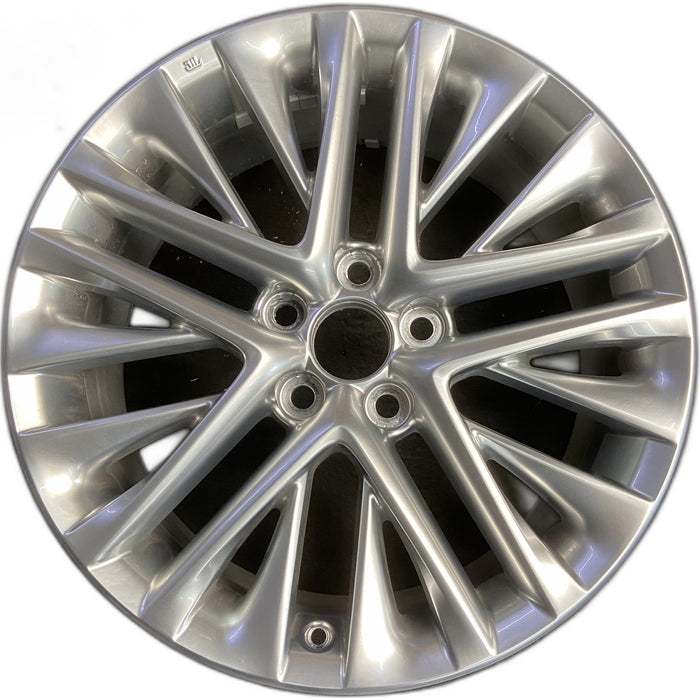 18" LEXUS ES350 13-15 18x7.5 Original OEM Wheel Rim - Front View