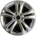 18" SIENNA 21 18x7.5 Original OEM Wheel Rim - CHROME - Front View