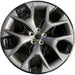 22" TX500h 24 , 5 Y spoke Original OEM Wheel Rim - GREY BLACK - Front View