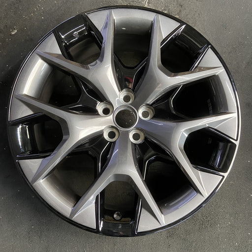 22" TX500h 24 , 5 Y spoke Original OEM Wheel Rim - GREY BLACK - Additional View