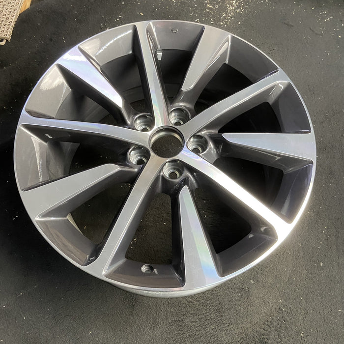 20" MDX 25-26 20x9 , , single spoke, Original OEM Wheel Rim - MACHINED GREY - View 7
