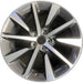 20" MDX 25-26 20x9 , , single spoke, Original OEM Wheel Rim - MACHINED GREY - Front View