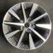 20" MDX 25-26 20x9 , , single spoke, Original OEM Wheel Rim - MACHINED GREY - Additional View