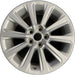 18" GRAND HIGHLANDER 24-26 18x7.5 , 10 spoke Original OEM Wheel Rim - SILVER - Front View