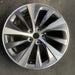 19" LS500 18-24 , 19x8, , swept spoke Original OEM Wheel Rim - MACHINED CHARCOAL - Additional View