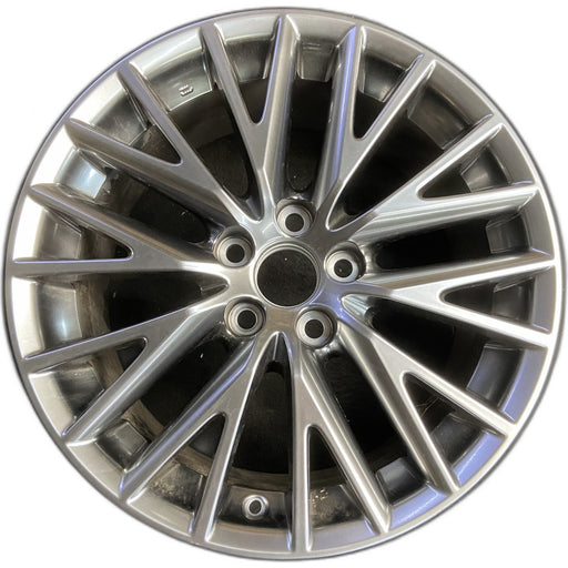 18" LEXUS IS250 14-15 18x8.5 , 20 spoke Original OEM Wheel Rim - Front View