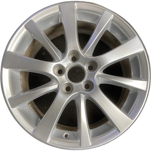 17" LEXUS IS250 10-13 17x8 , , 5 raised 5 lowered Original OEM Wheel Rim - Front View