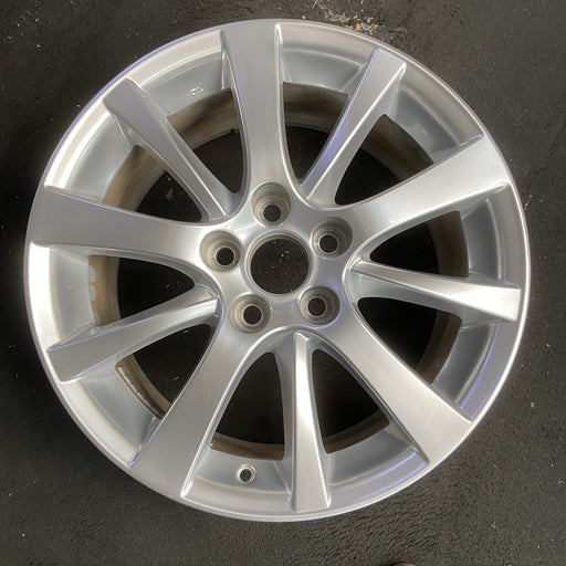 17" LEXUS IS250 10-13 17x8 , , 5 raised 5 lowered Original OEM Wheel Rim - Additional View