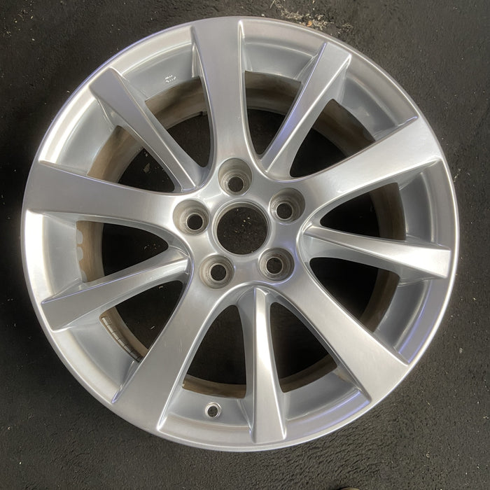 17" LEXUS IS250 10-13 17x8 , , 5 raised 5 lowered Original OEM Wheel Rim - Additional View