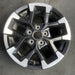 17" GLADIATOR 24 , aluminum, V spoke Original OEM Wheel Rim - MACHINED BLACK - Additional View