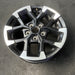 17" GLADIATOR 24 , aluminum, V spoke Original OEM Wheel Rim - MACHINED BLACK - View 8