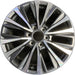 20" LEXUS LX600 22-26 20x8 Original OEM Wheel Rim - MACHINED CHARCOAL - Front View
