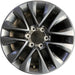18" LEXUS GX460 17 , , split spoke , gunmetal Original OEM Wheel Rim - CHARCOAL - Front View
