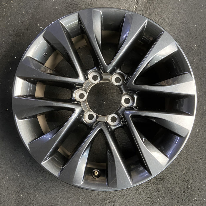 18" LEXUS GX460 17 , , split spoke , gunmetal Original OEM Wheel Rim - CHARCOAL - Additional View