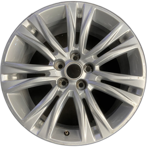 19" XTS 18-19 19x8.5, opt RUI Original OEM Wheel Rim - SILVER - Front View