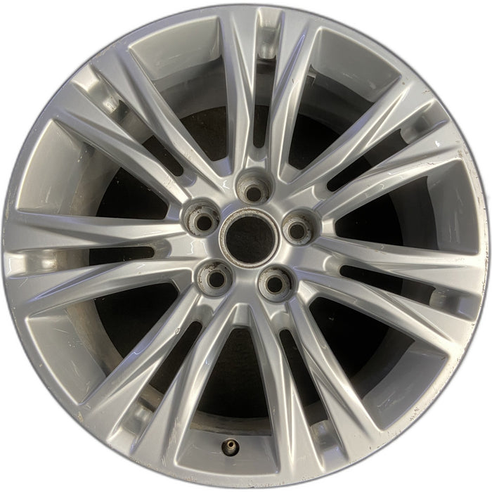 19" XTS 18-19 19x8.5, opt RUI Original OEM Wheel Rim - SILVER - Front View