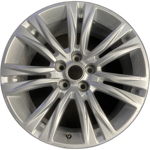 19" XTS 18-19 19x8.5, opt RUI Original OEM Wheel Rim - SILVER - Front View