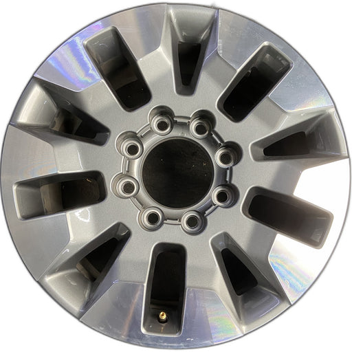 20" SILVERADO 2500 PICKUP 21-23 20x8.5, 10 spoke, Original OEM Wheel Rim - - Front View