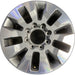 20" SILVERADO 2500 PICKUP 21-23 20x8.5, 10 spoke, Original OEM Wheel Rim - - Front View